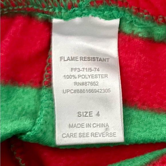 Christmas 2 Pc PJ Size 4 - Picture 3 of 4